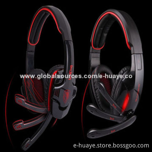 Gaming Headset with 7.1 Surround Sound, Soft Big Ear Pads, CE and RoHS Marks